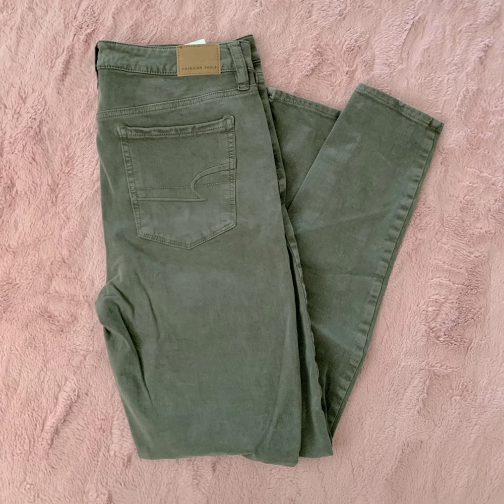 EUC American Eagle jeggings sz 8
